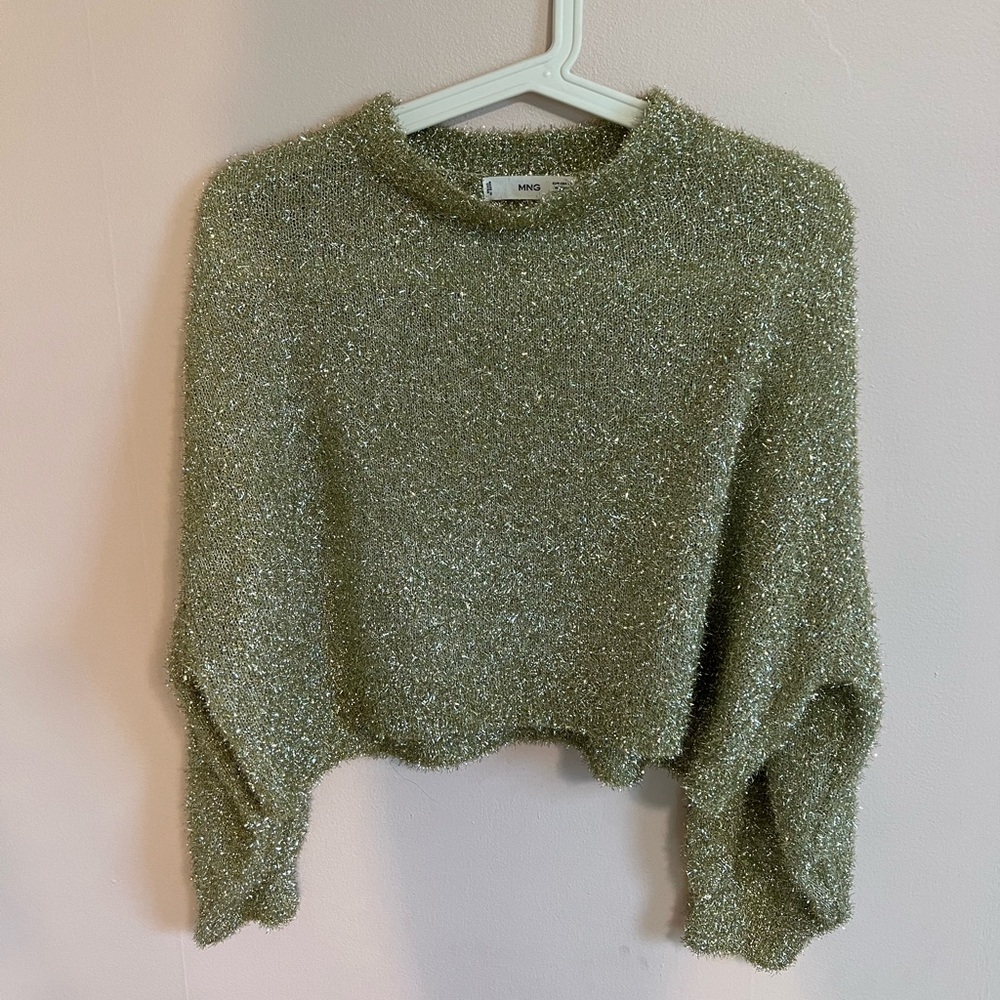 MANGO TEXTURED SWEATER - Picture 8 of 8